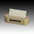 Boticino Beige Marble Oval Business Card Holder